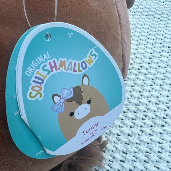 Squishmallows Official Kellytoy Plush 8" Tomar the Horse - Ultrasoft Plush Toy - Picture 4 of 6